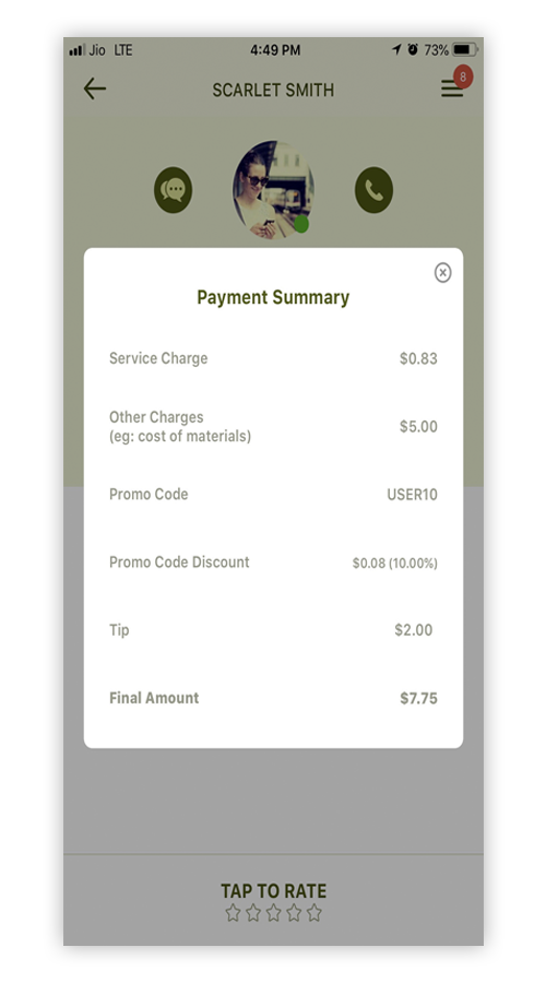 Kneebu - On Demand Service App (User) screenshot 10